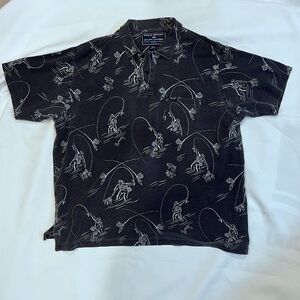 Vintage Polo Sport by Ralph Lauren fishing Polo Short Men’s  XL